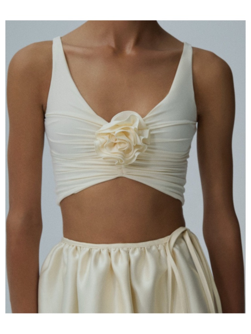 NWT Magda Butrym Flower Detail Top